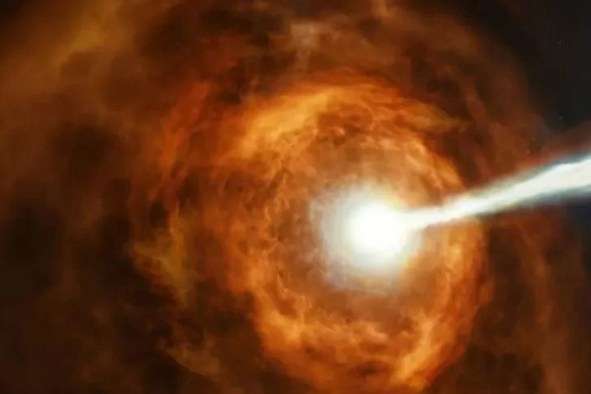 Flash de luz mais brilhante já observado, pode estar ligado à formação de buraco negro