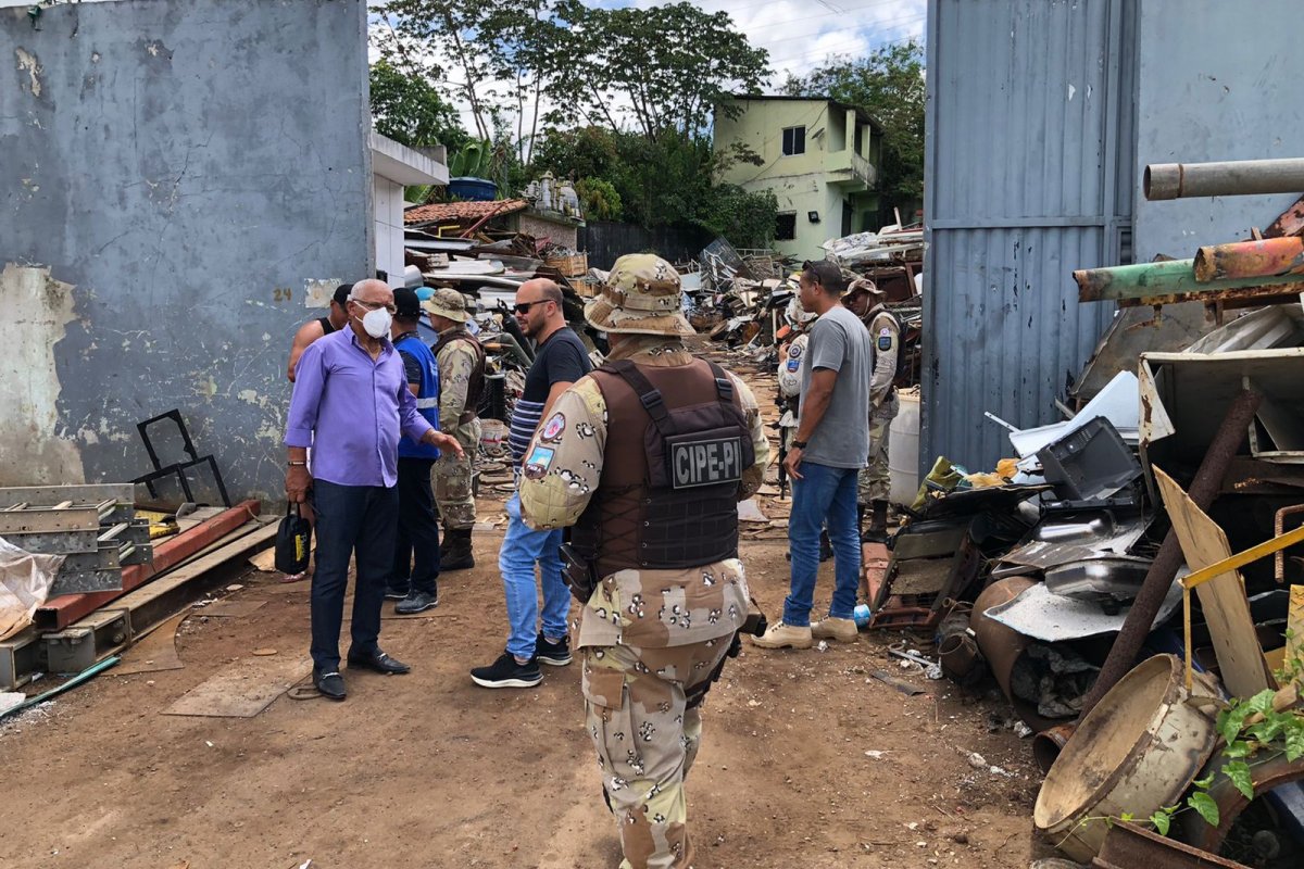 Operação visa combater comercialização de fios e cabos roubados em Salvador