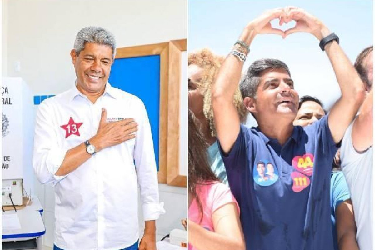 RealTime Big Data na Bahia: Jerônimo alcança 54% dos votos válidos; ACM Neto, 46%