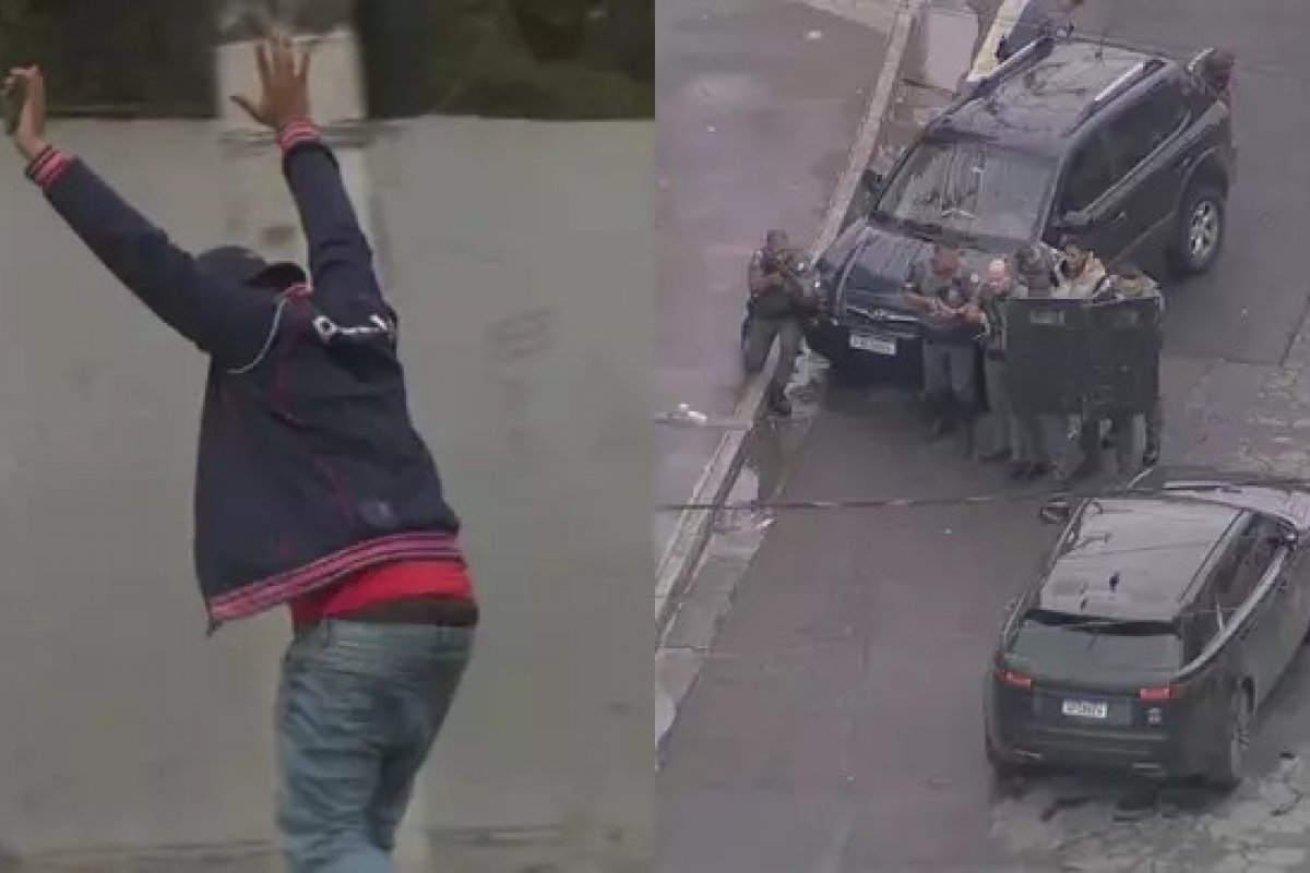 Após três horas, sequestrador se rende e libera casal em São Paulo