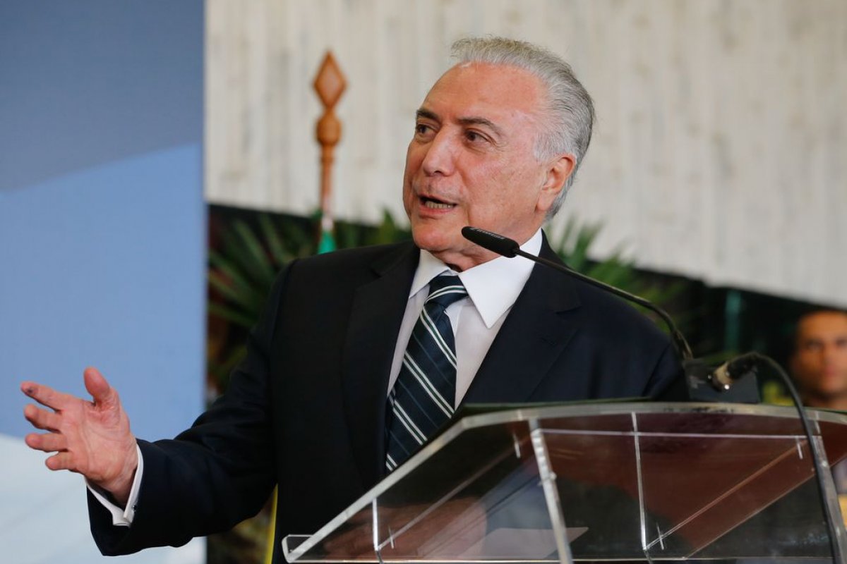 Michel Temer revela apoio a Tarcísio de Freitas para Governo de São Paulo