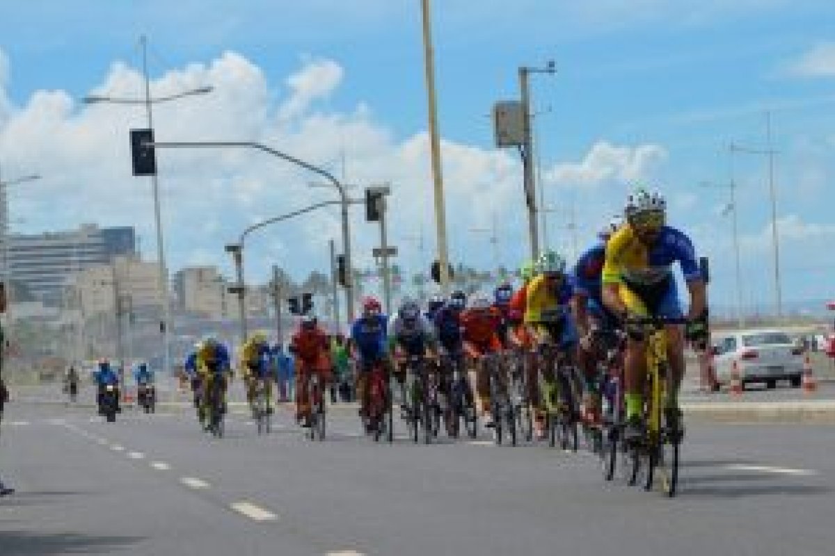 Prova de ciclismo é realizado neste domingo (23) no Jardim dos Namorados