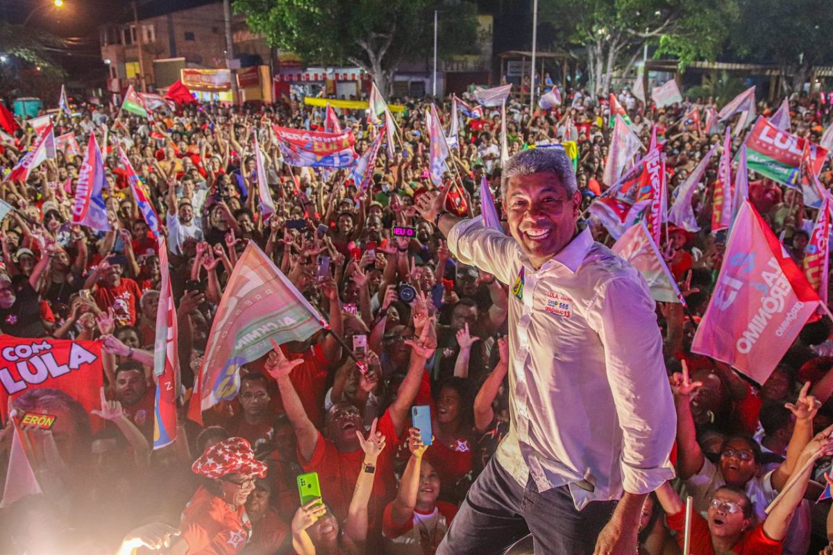 “A Bahia vai voltar a dizer, no dia 30, o que disse no dia 2 de outubro", afirma Jerônimo