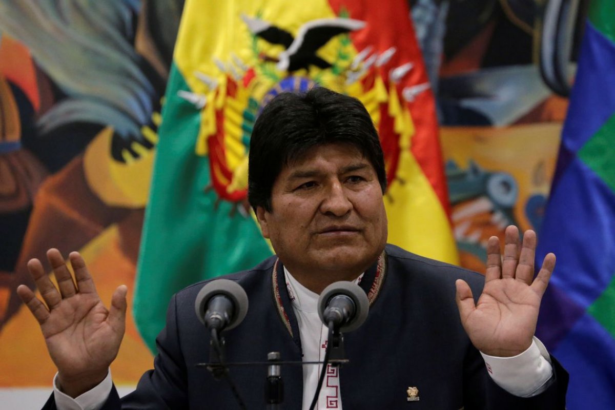Evo Morales rejeita denuncia de fraude nas eleições e fala em pacificar a Bolívia