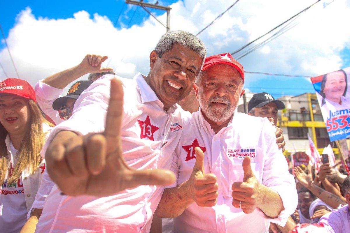 Presidente do PT na Bahia afirma que "quem está com Bolsonaro, está com ACM Neto; quem vota em Lula, vota em Jerônimo"