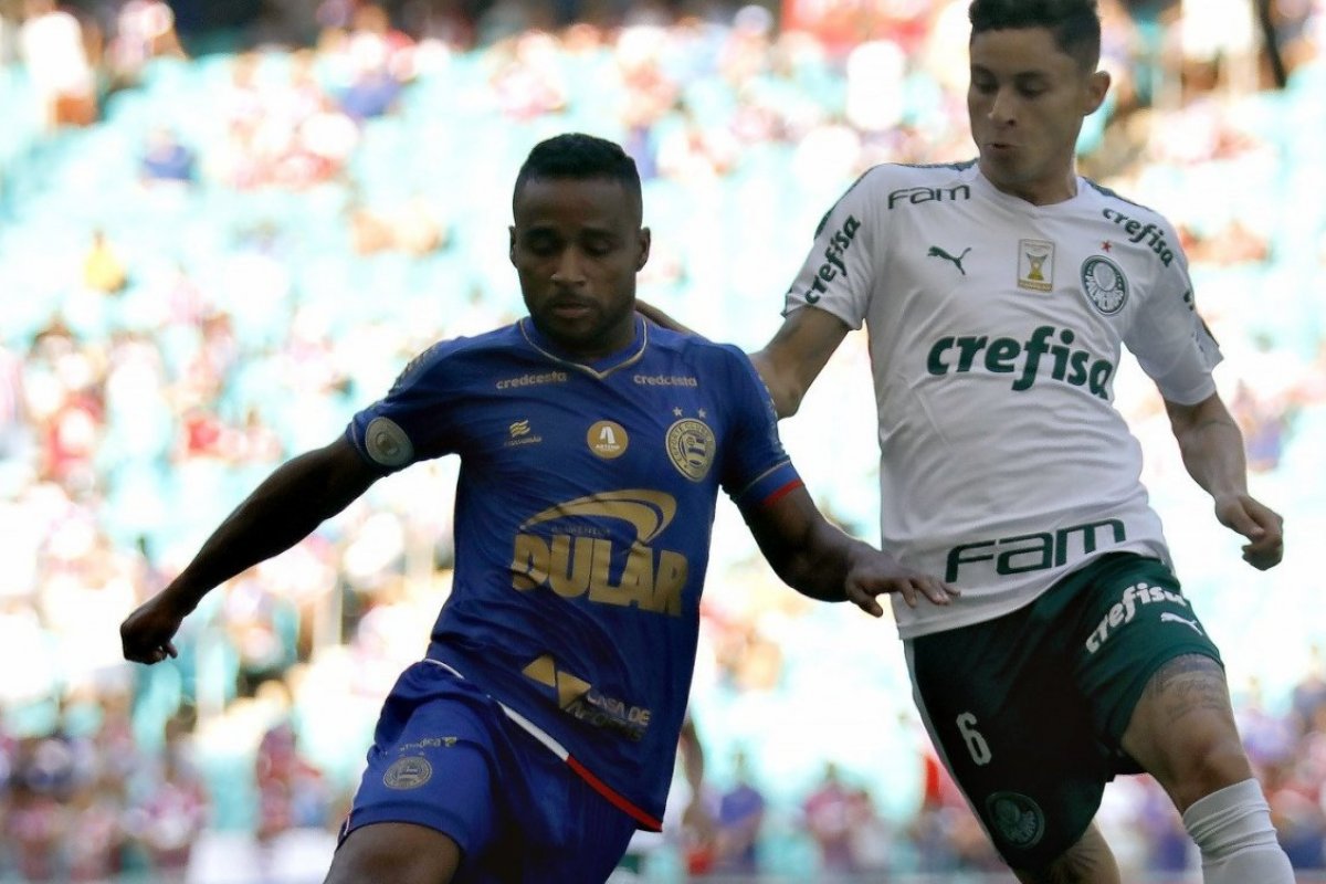 Bahia e Palmeiras ficam no empate na Arena Fonte Nova