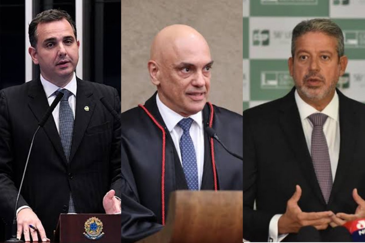 Moraes convida Rodrigo Pacheco e Arthur Lira para apuração dos votos neste domingo (30)