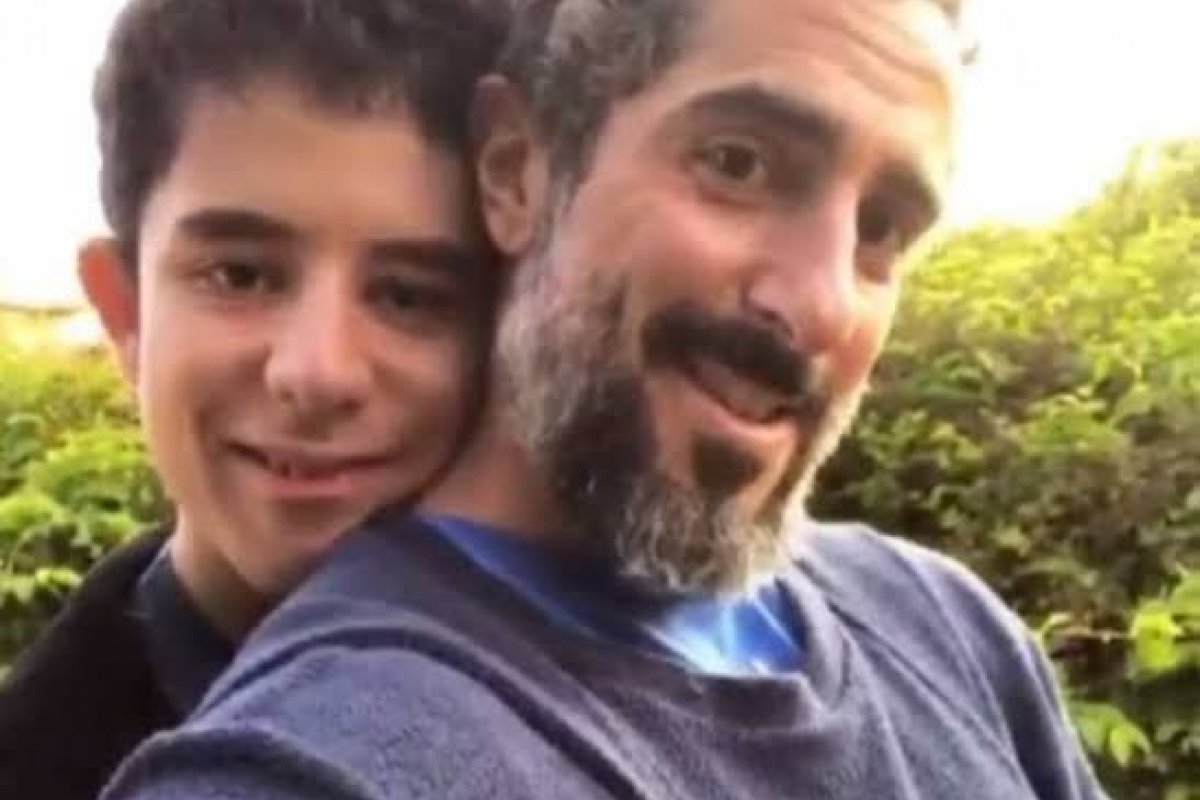 Marcos Mion homenageia filho autista com texto emocionante
