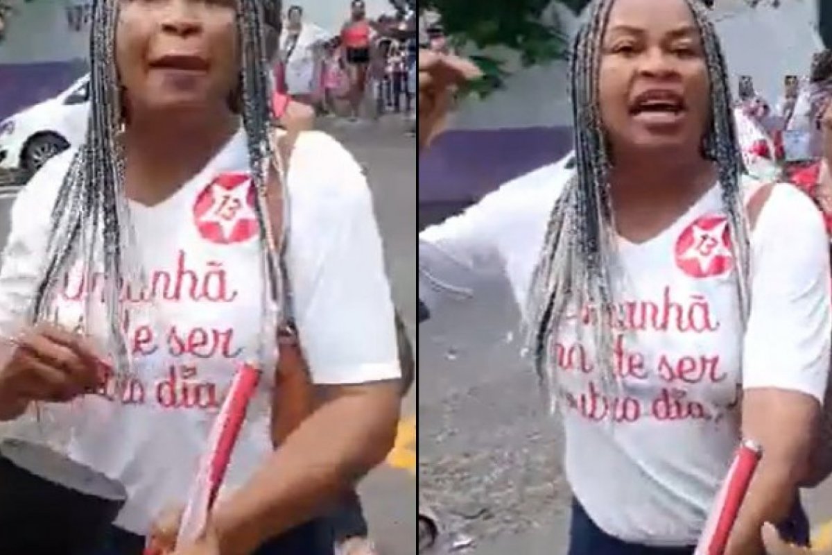 Vídeo: Olívia Santana é acusada de boca de urna durante votação em Salvador