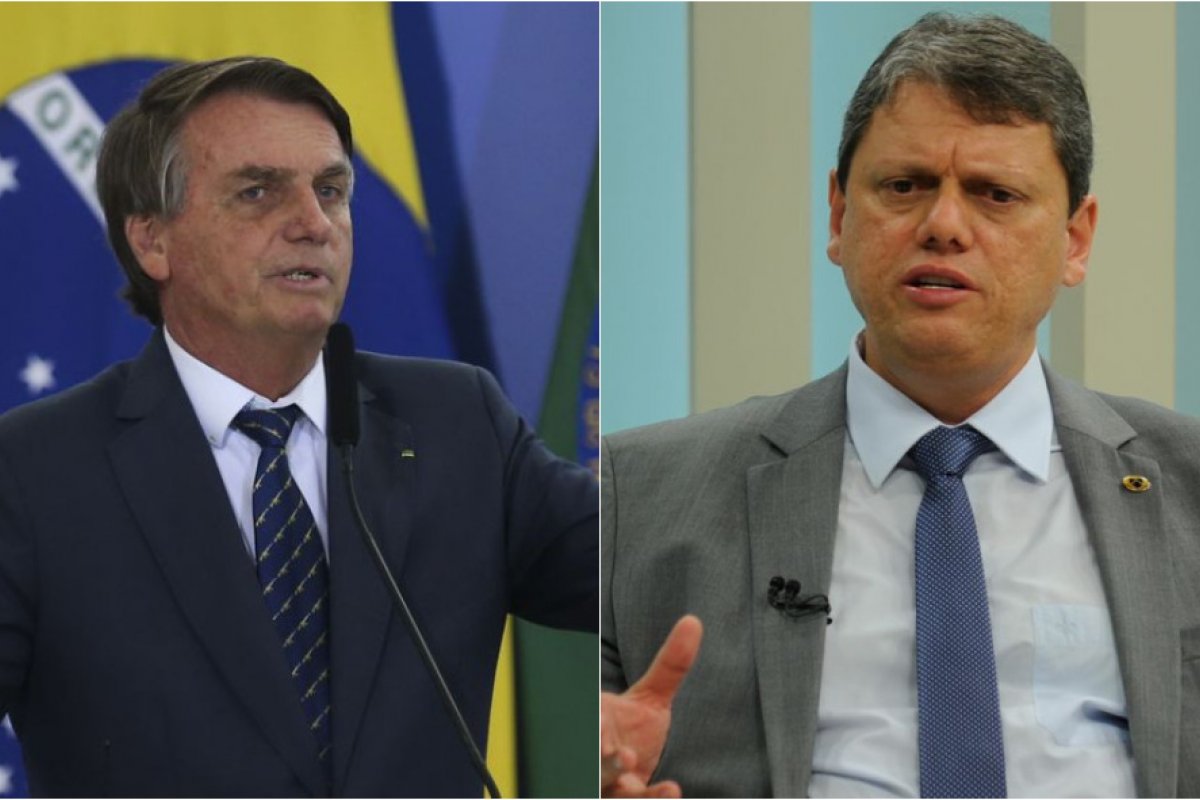 Bolsonaro seguirá como a grande liderança da direita, diz Tarcísio de Freitas