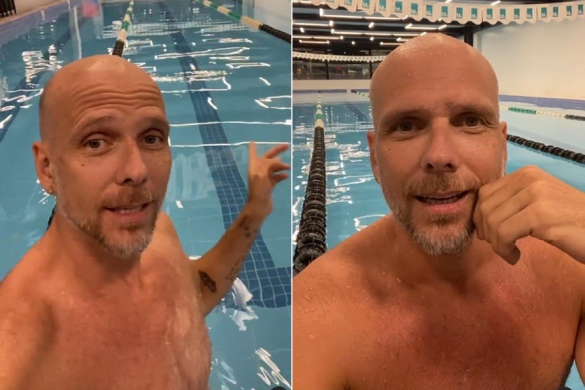 Fernando Scherer, o Xuxa, volta às piscinas depois de 17 anos! 