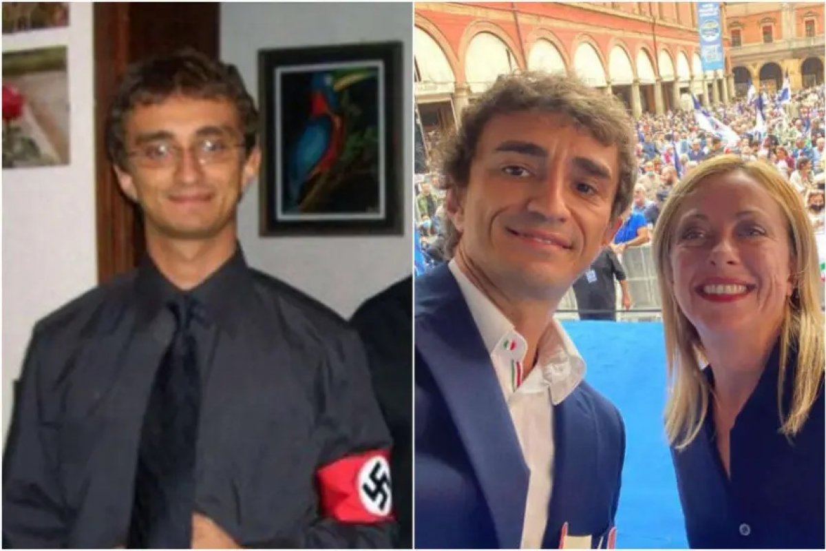 Giorgia Meloni nomeia para governo da Itália deputado que foi visto com suástica