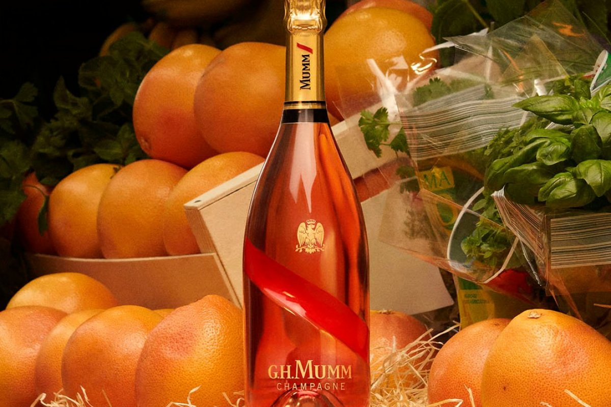 Champagne GH Mumm Grand Cordon Rosé estreia na Casa Cor Bahia!