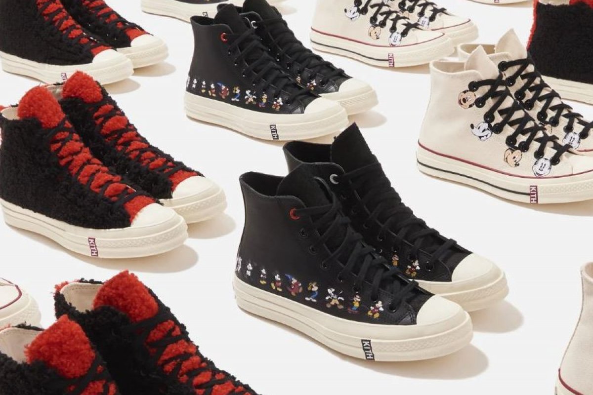 Marca lança edição limitada de tênis em homenagem ao Mickey