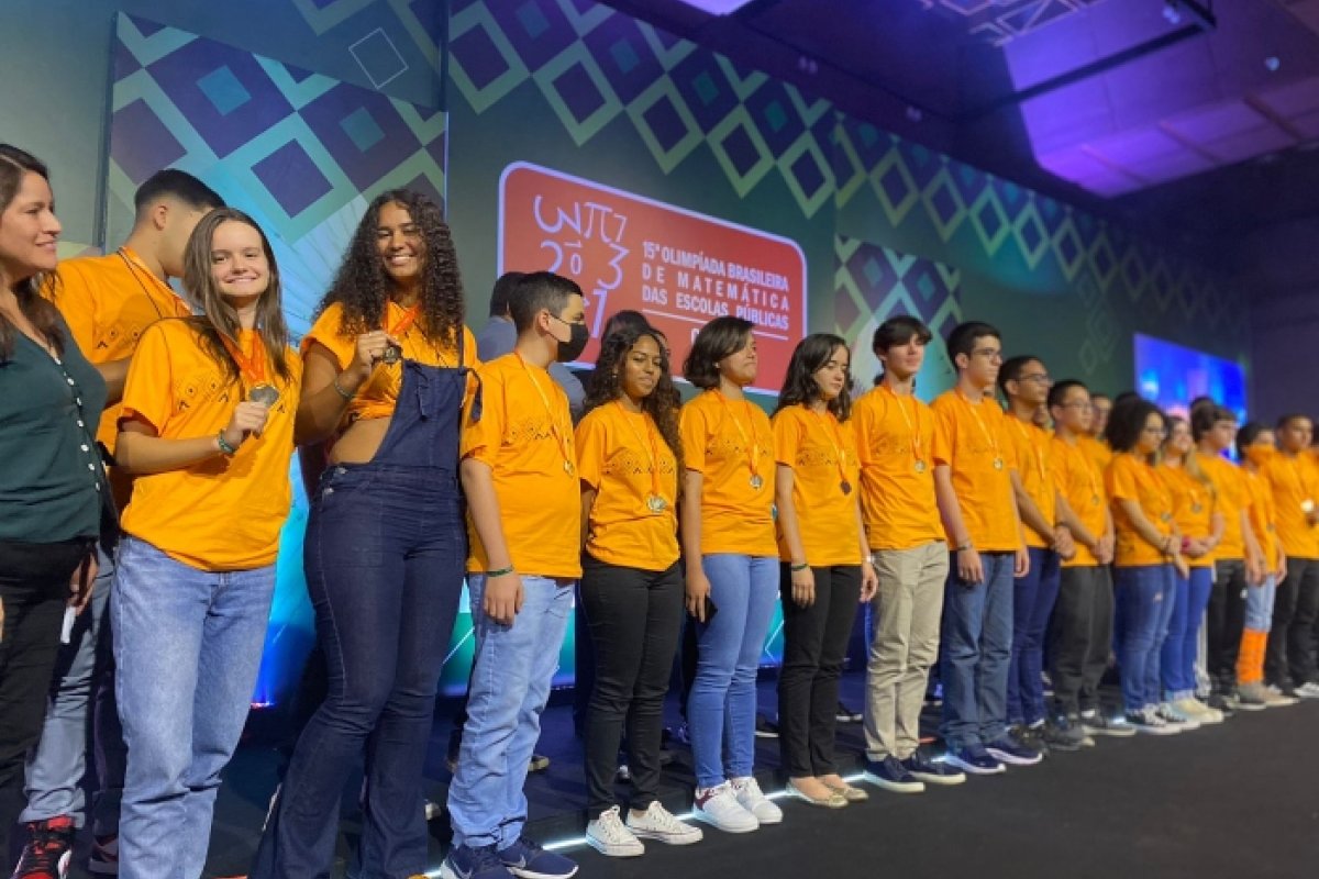 Olimpíada de Matemática premia com medalhas de ouro mais de 570 alunos do Brasil