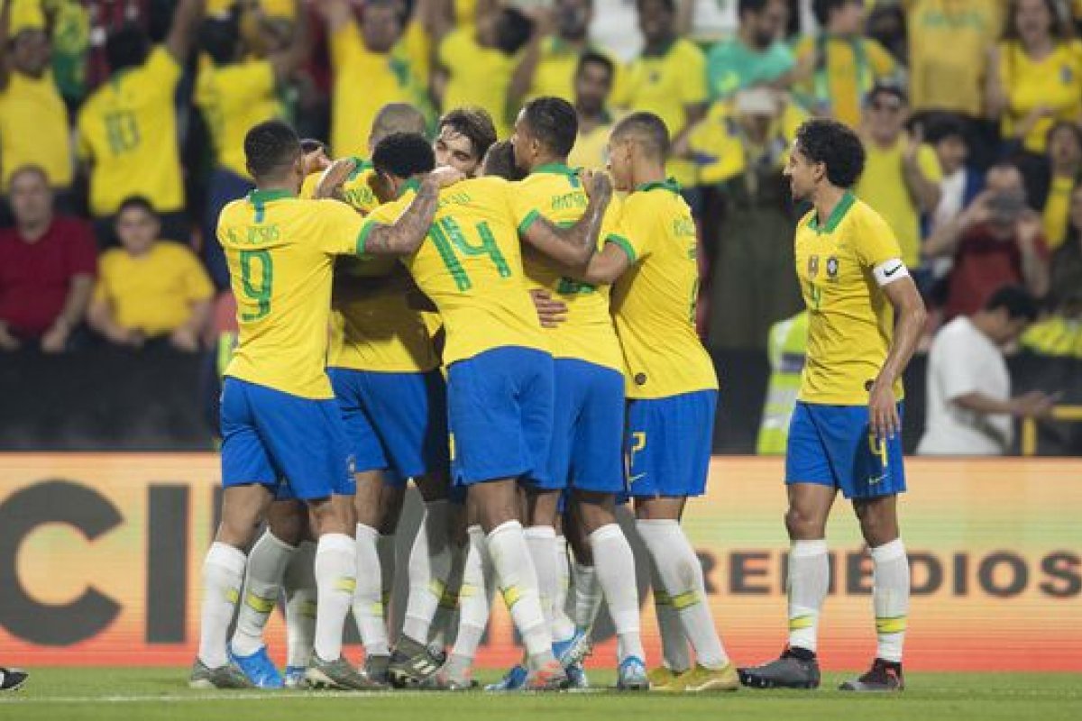 Em amistoso, Brasil vence a Coreia do Sul por 3 a 0