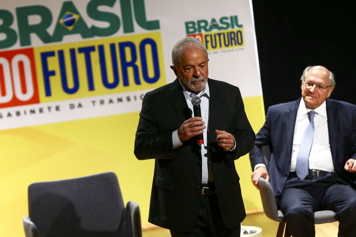 Lula diz que Alckmin não será ministro do governo