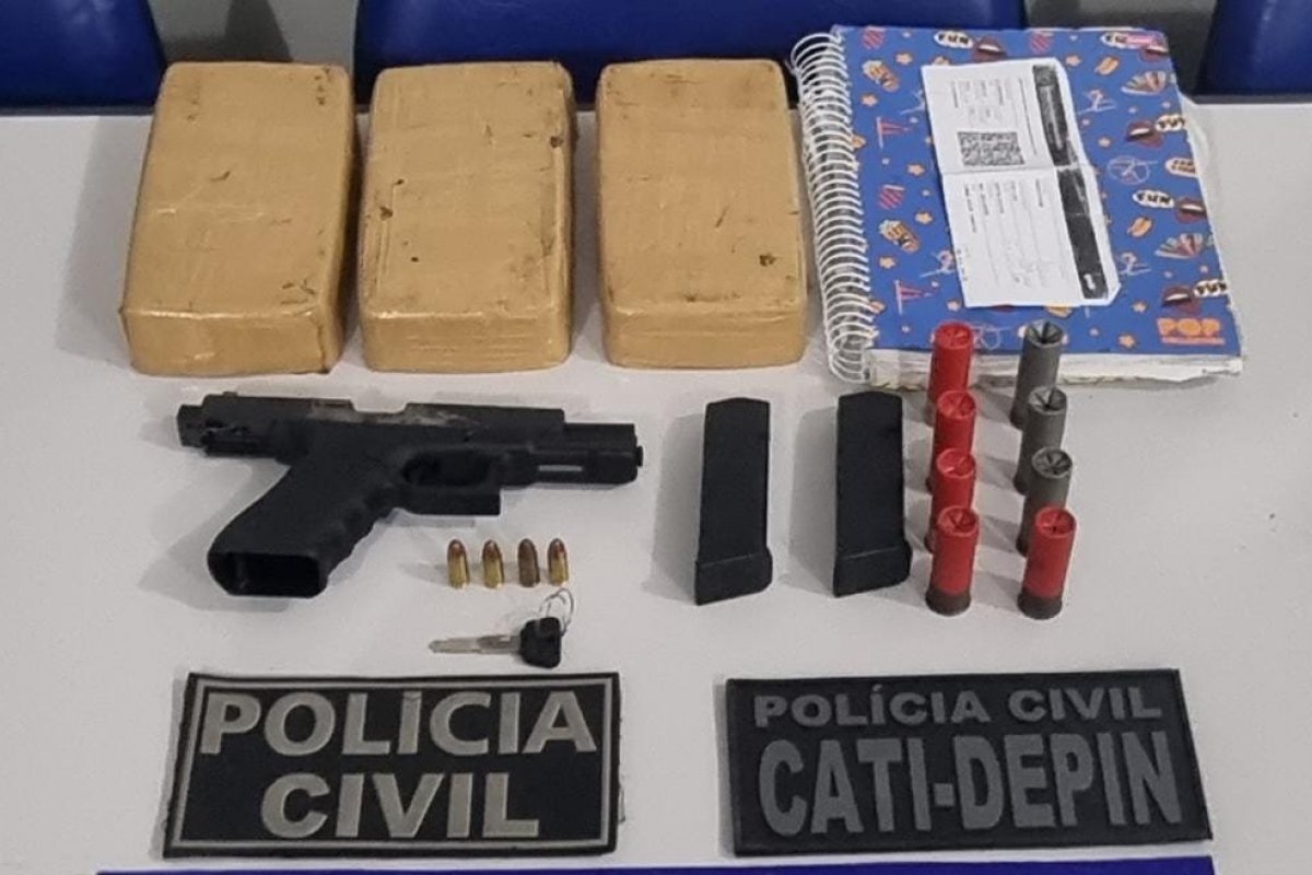 Mulher é presa com 3 kg de crack avaliados em R$ 30 mil no norte da Bahia