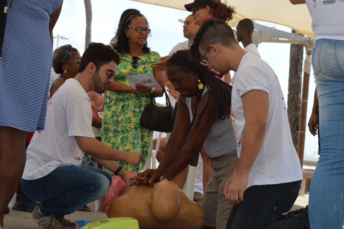 A Campanha Nacional de Prevenção às Arritmias Cardíacas e Morte Súbita “CORAÇÃO NA BATIDA CERTA” 2022 chega em Salvador