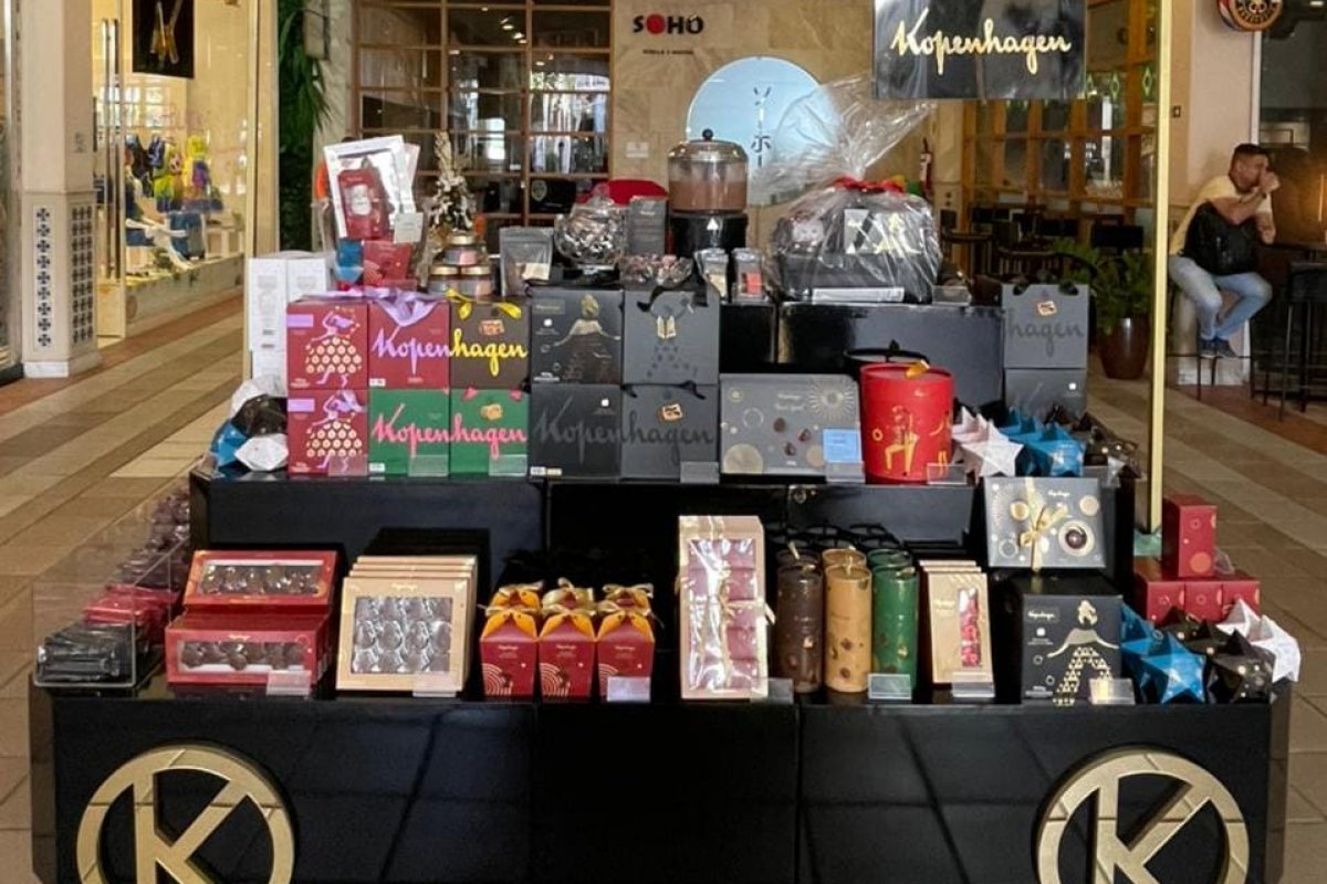 Com foco nas compras de fim ano, Kopenhagen inaugura quiosque PopUp no Shopping Paseo!