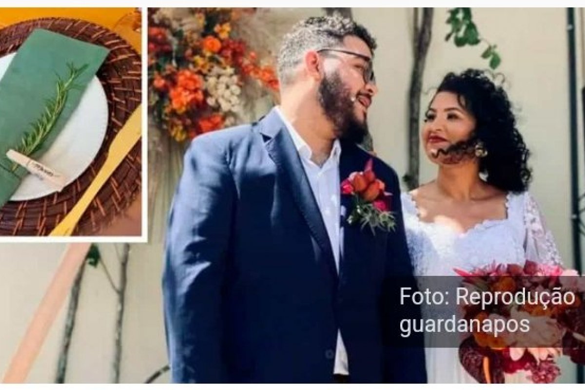 Que situação! Guardanapos somem e noivos cobram convidados: "são alugados"