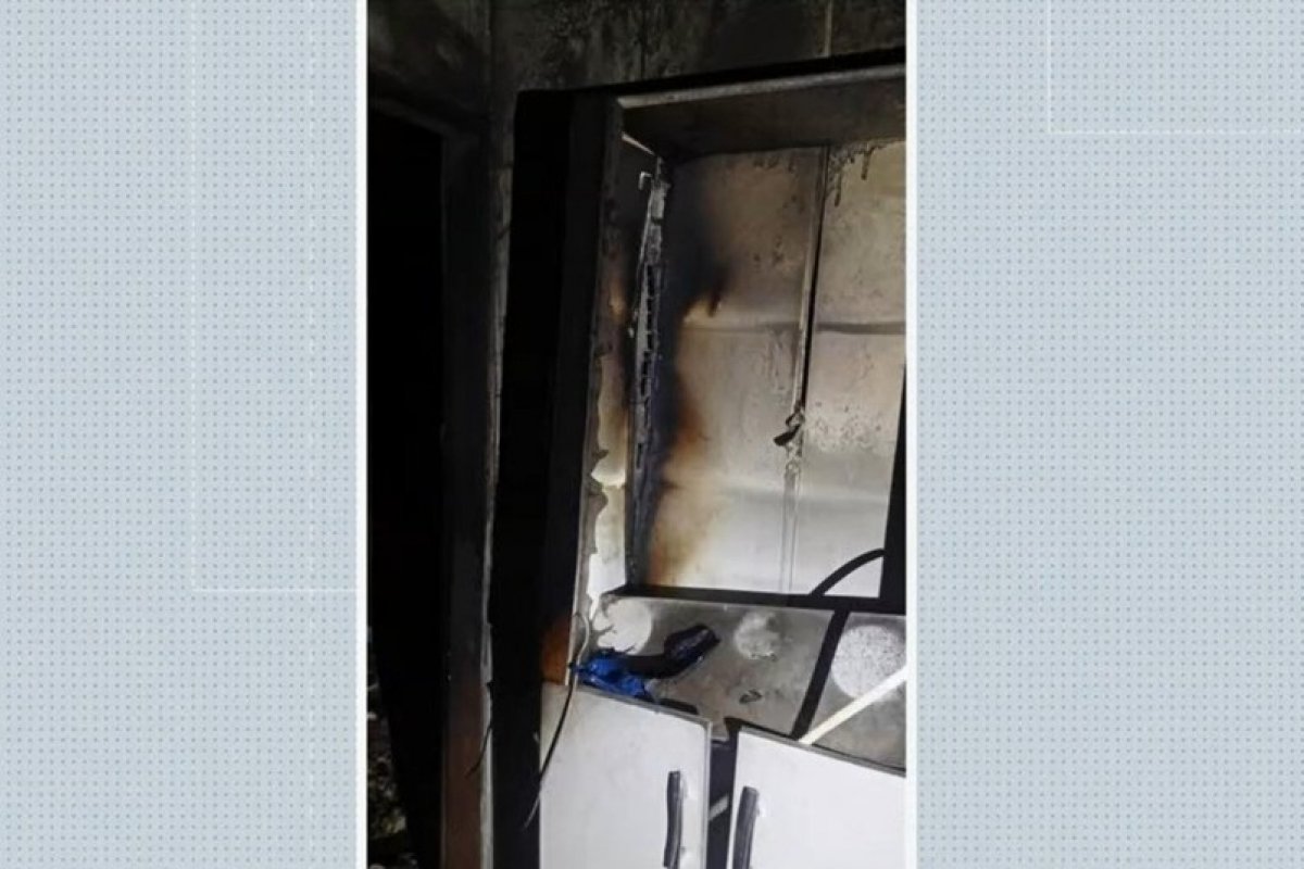 Casa em Jacobina (Ba) fica destruída após um incêndio, ocorrido na noite de terça-feira (15)