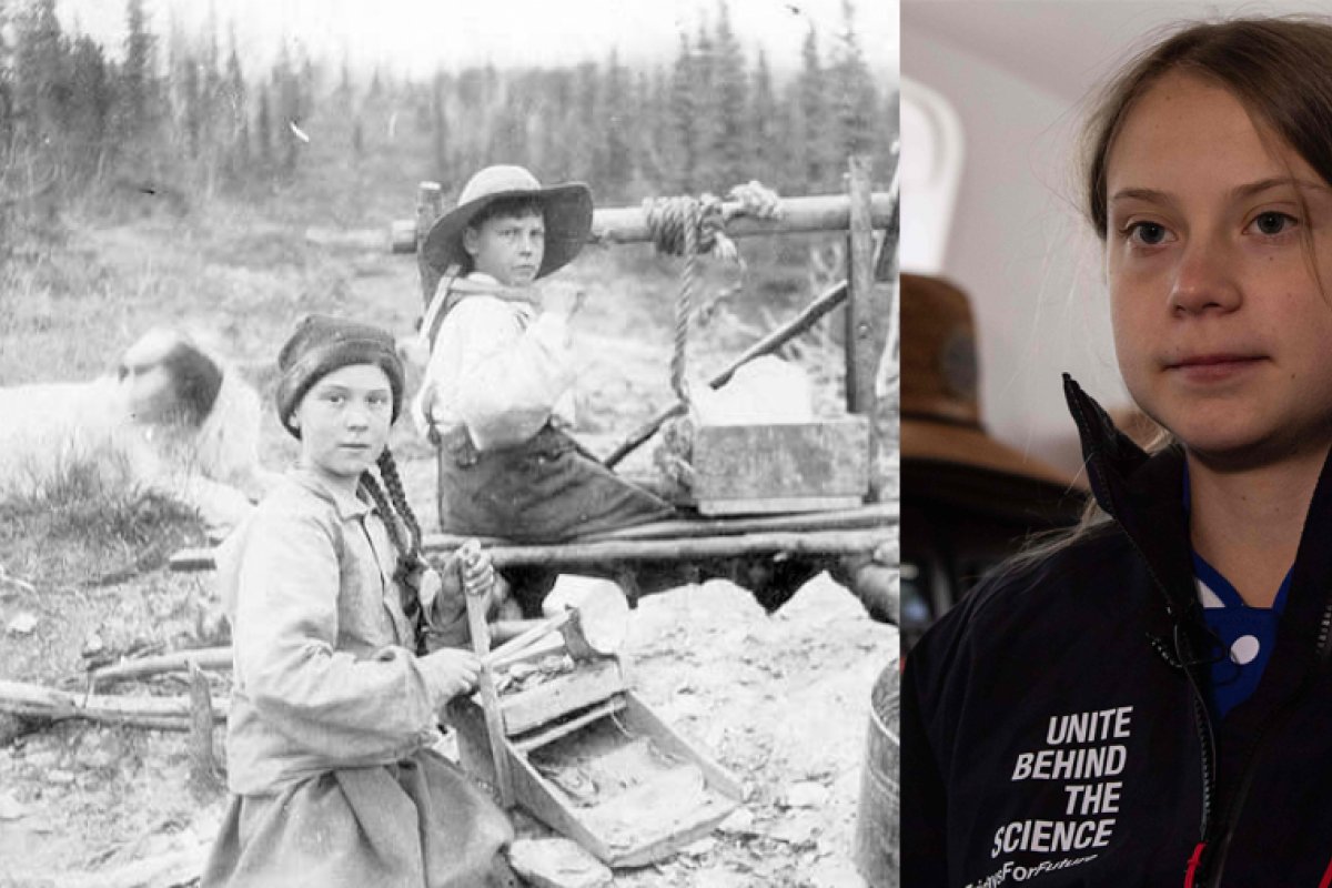 Internautas acreditam que Greta Thunberg é uma viajante do tempo