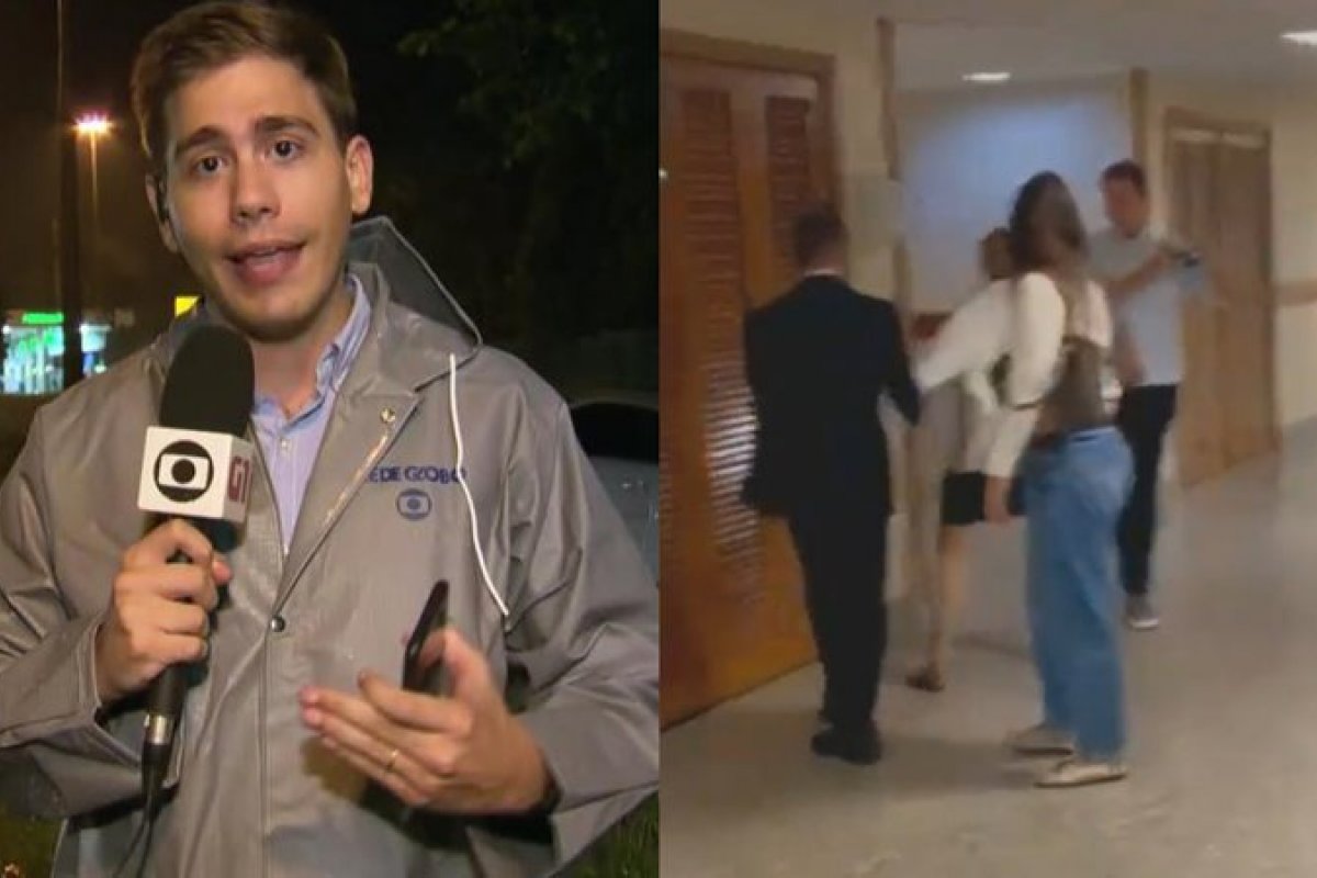 Repórter da TV Globo leva tapa na cara de defensora pública aposentada!