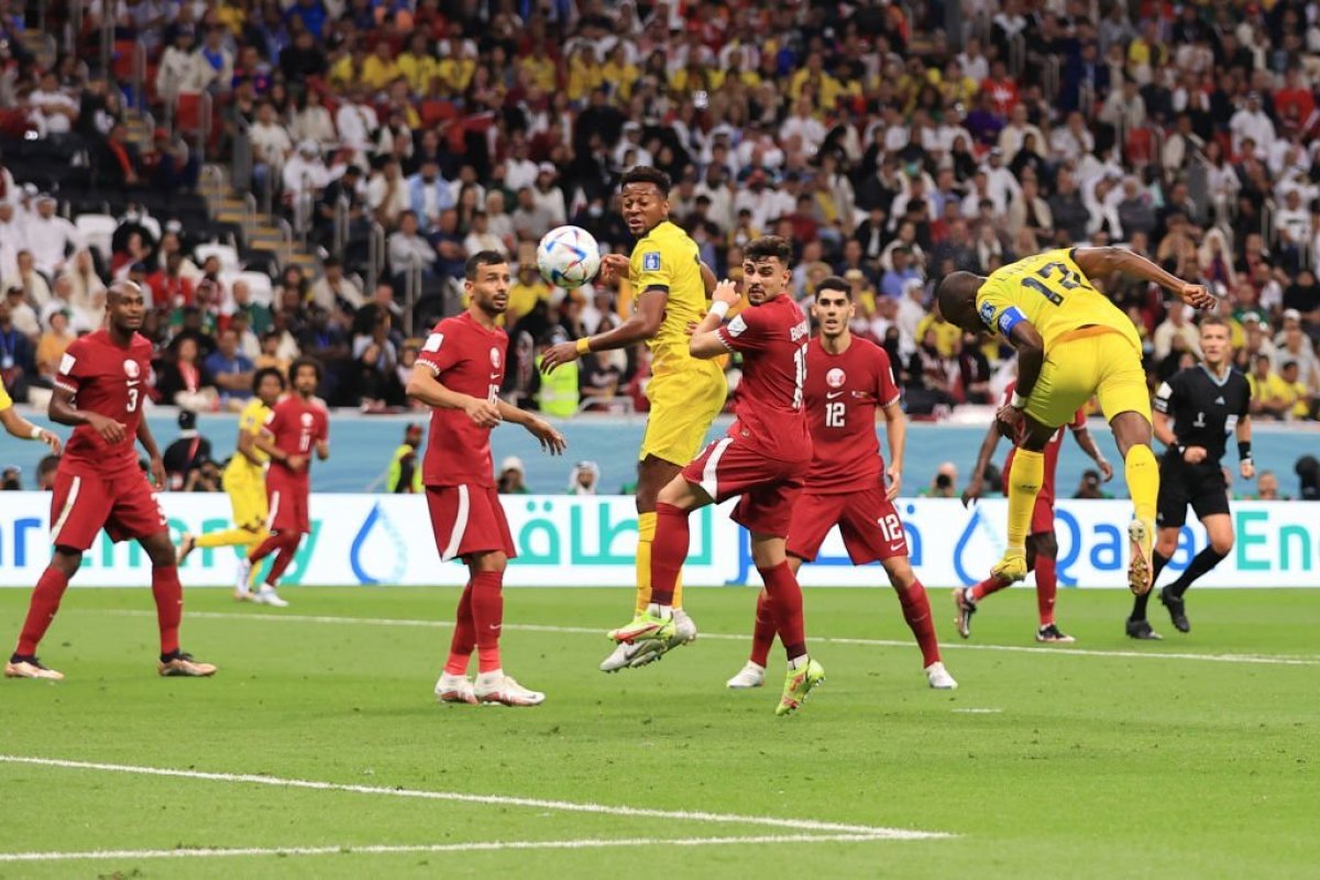 Vídeo: Na estreia da Copa do Mundo, Equador bate Catar por 2 a 0; confira os gols