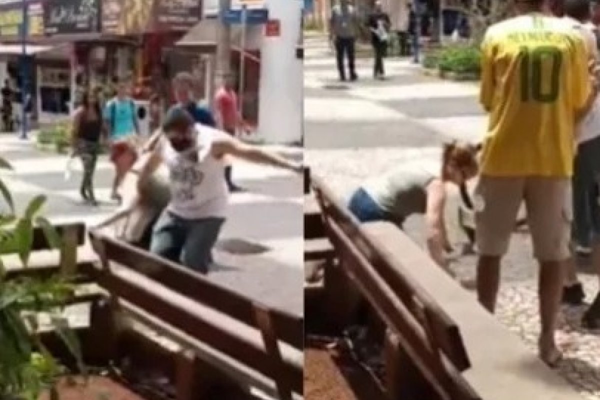 Vídeo: mulher é agredida após dizer que Lula é 'ladão' em Franca (SP)