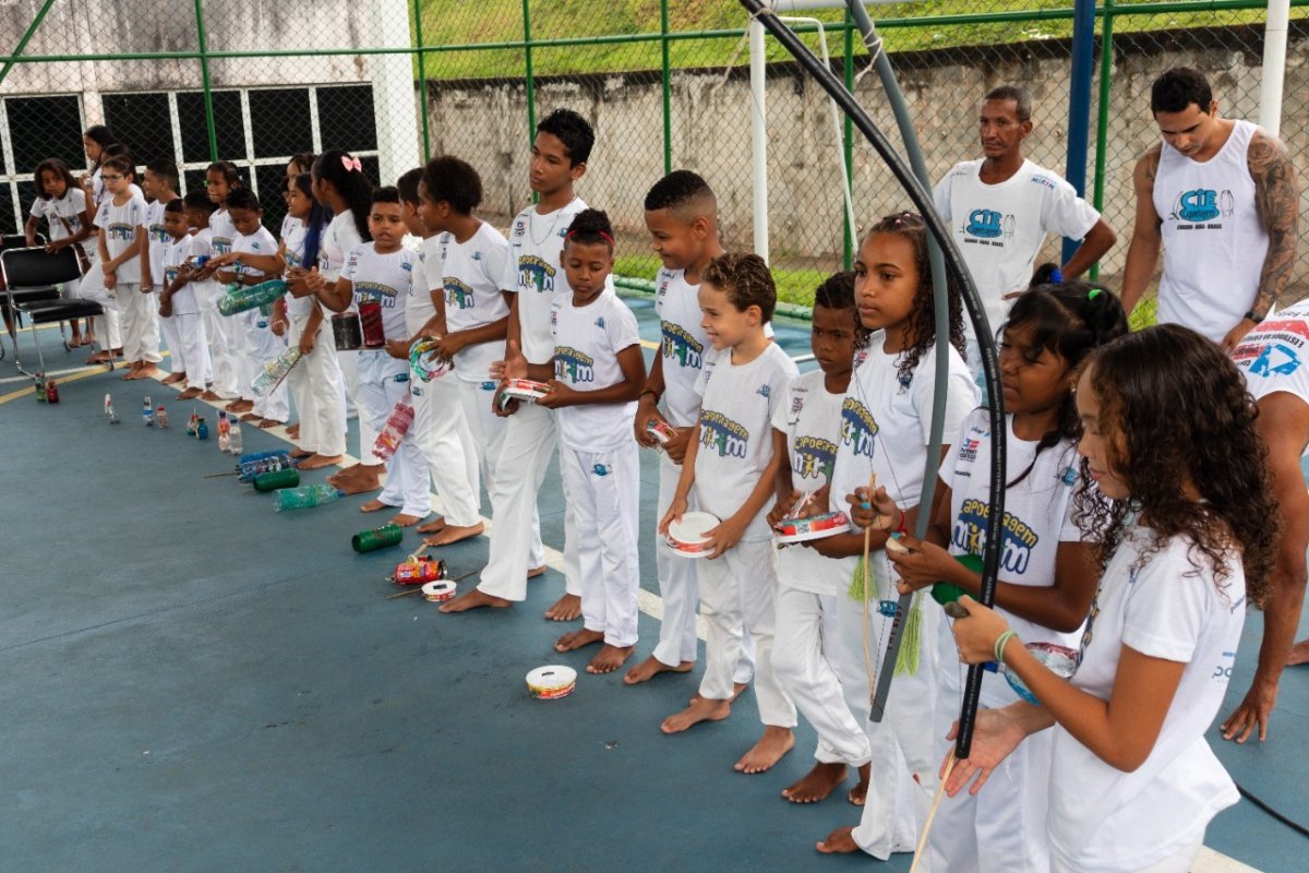 Capoeira que transforma: Batizado do Capoeiragem Mirim celebrou o Dia da Consciência Negra!