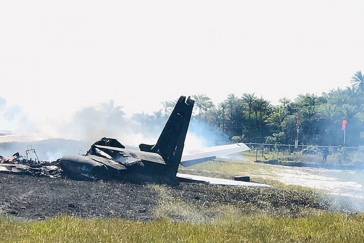 Piloto de avião que caiu em um resort em Maraú recebe alta