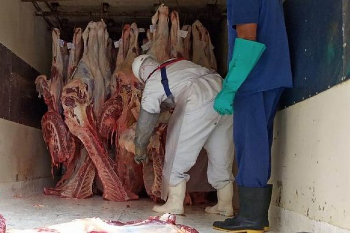 ADAB apreende mais de cinco toneladas de carne irregular