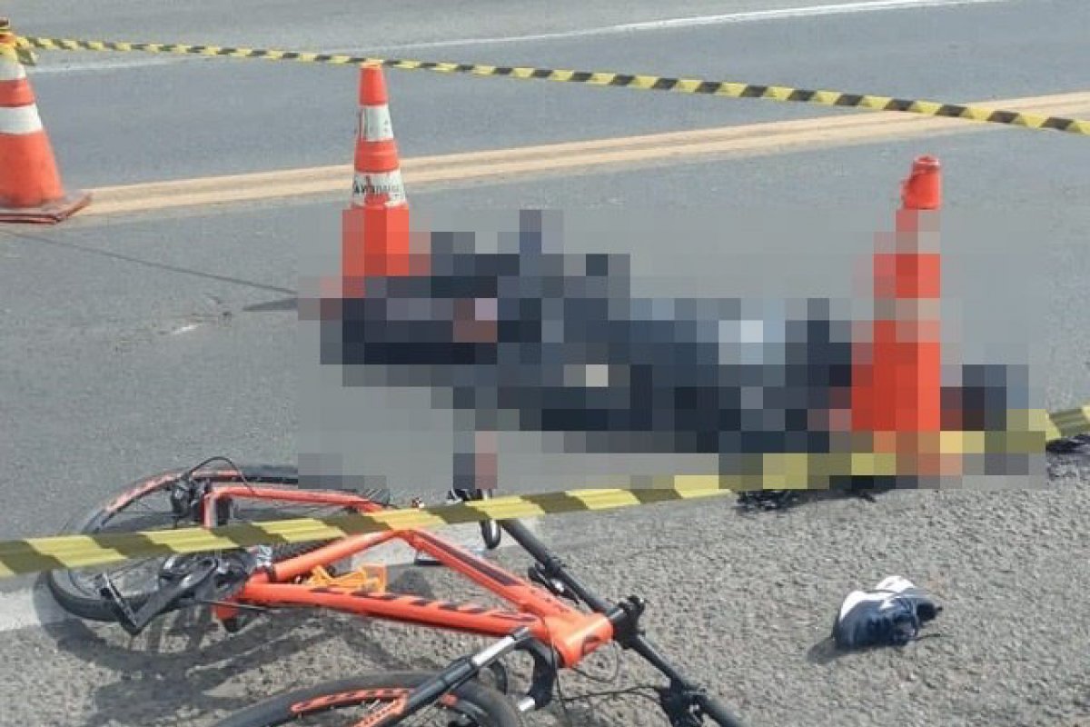 Ciclista morre atropelado em Feira de Santana