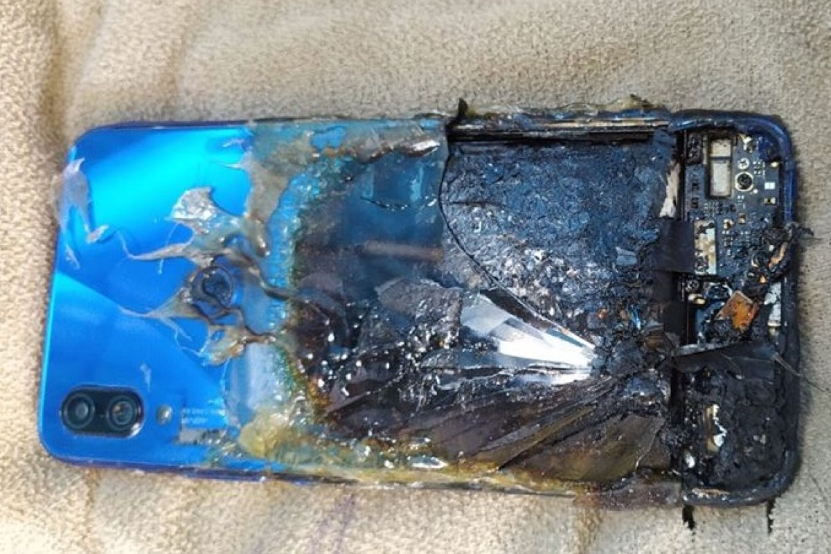 Aparelho da Xiaomi explode na Índia
