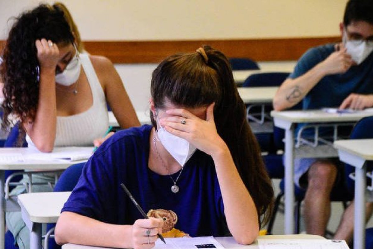 Uso de máscara será obrigatório durante vestibular da Fuvest 2023