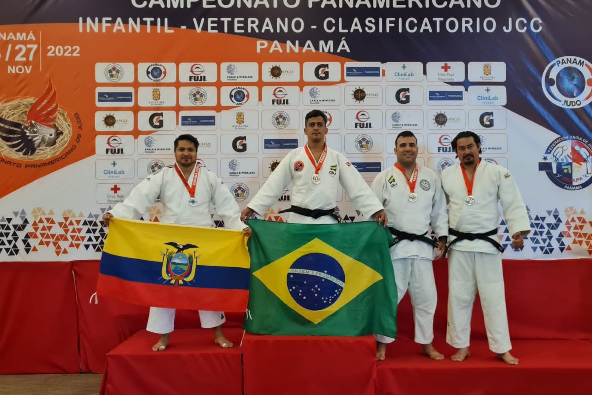 PM baiano vence torneio de judô no Panamá