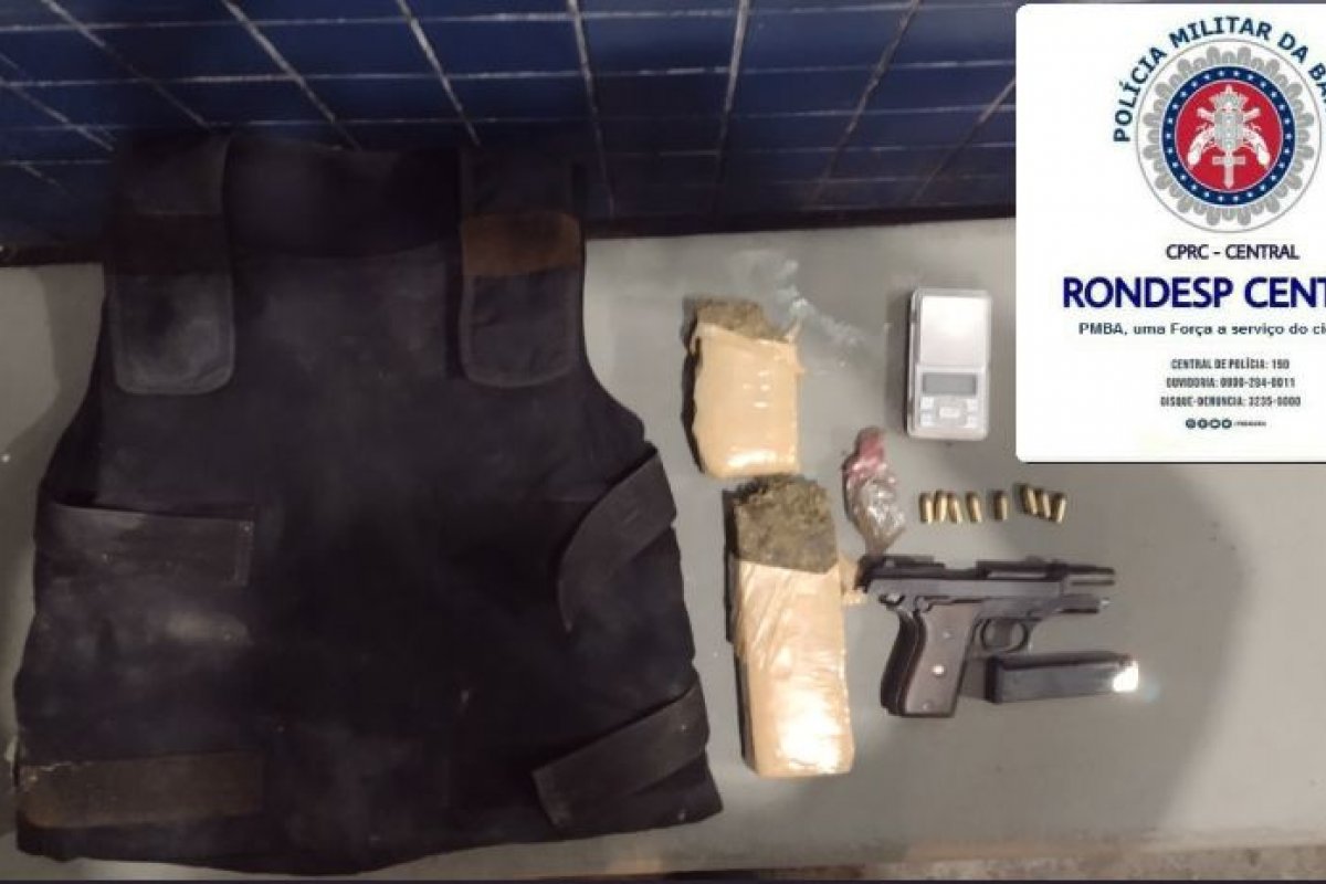 Homem morre após troca de tiros com a polícia no bairro de Cajazeiras, em Salvador