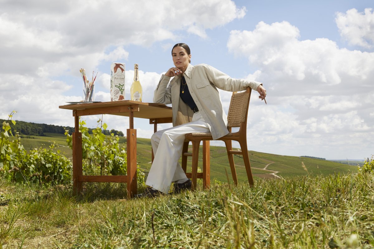 Perrier-Jouët Blanc des Blancs ganha edição limitada e instalação no Miami Design Center!