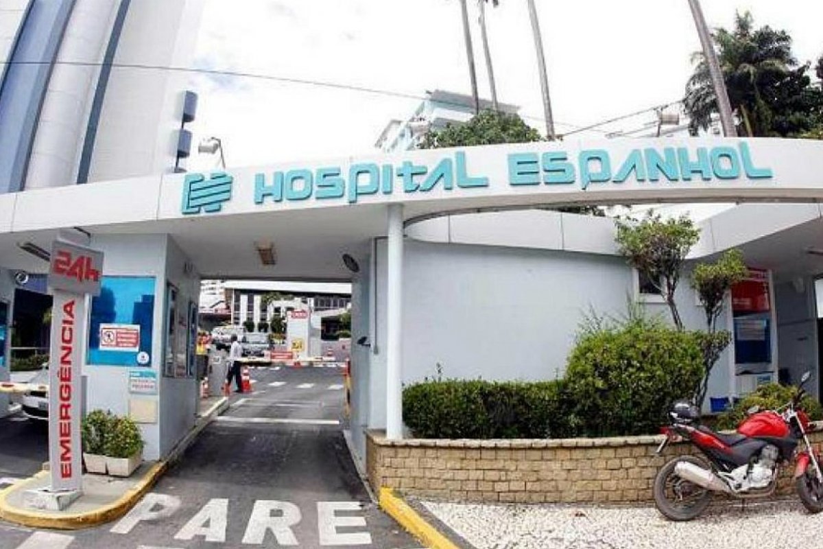 Ocupação na UTI do Hospital Espanhol por Covid-19, chega a 87%