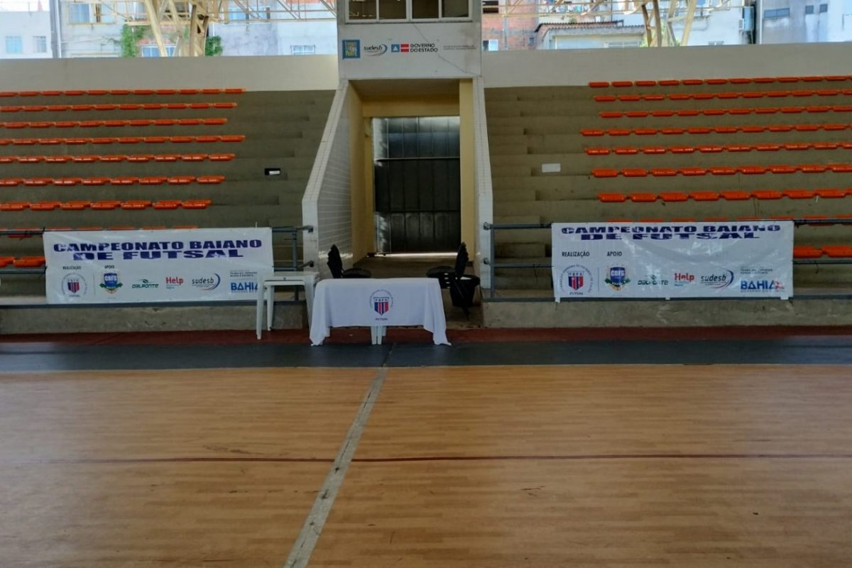 Copa Cajazeiras de Futsal, em Salvador, acontece neste sábado (3) e domingo (4)