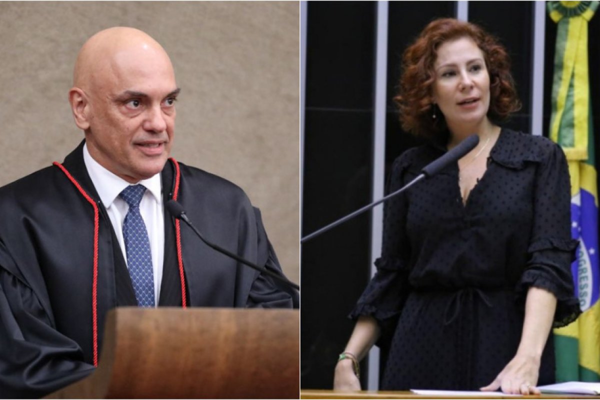 Alexandre de Moraes nega pedido de reativação de redes sociais de Carla Zambelli