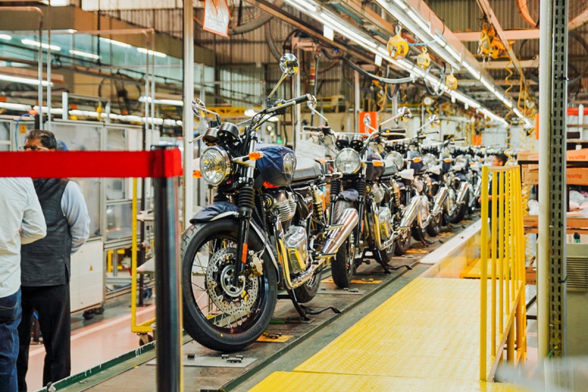 Royal Enfield inicia montagem de motos em Manaus/AM