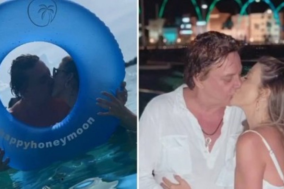 Fábio Jr. celebra três anos de casado com viagem ao Caribe