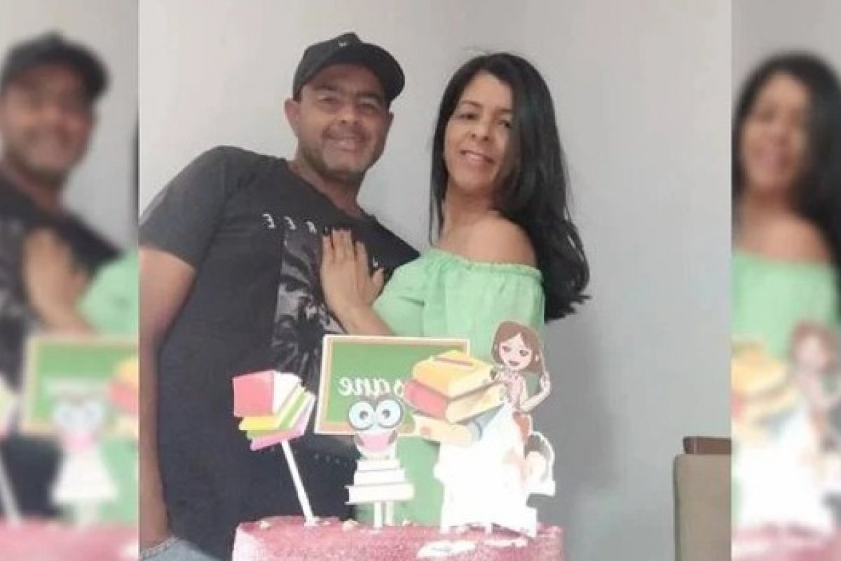 Homem suspeito de matar noiva na frente do filho é procurado pela polícia