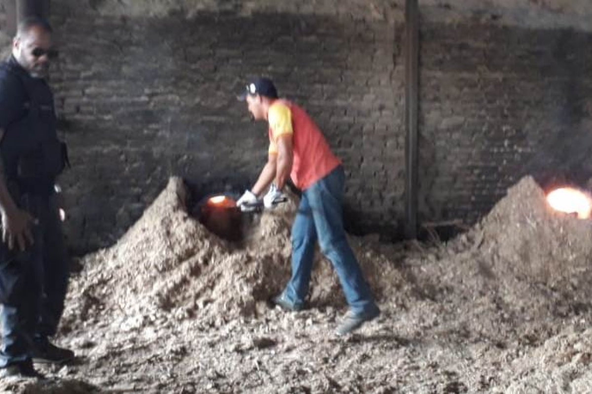 37 quilos de drogas são queimados no interior da Bahia