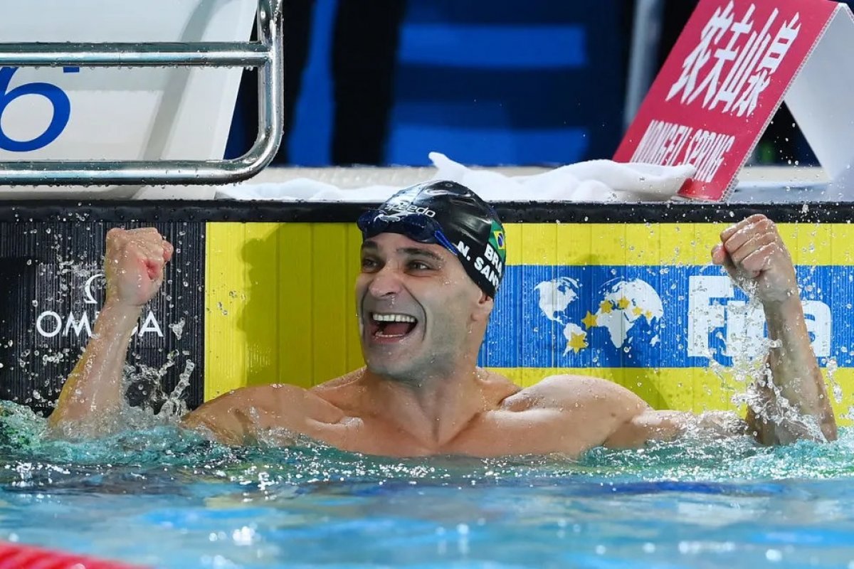 Aos 42 anos, Nicholas Santos é tetracampeão mundial na Austrália