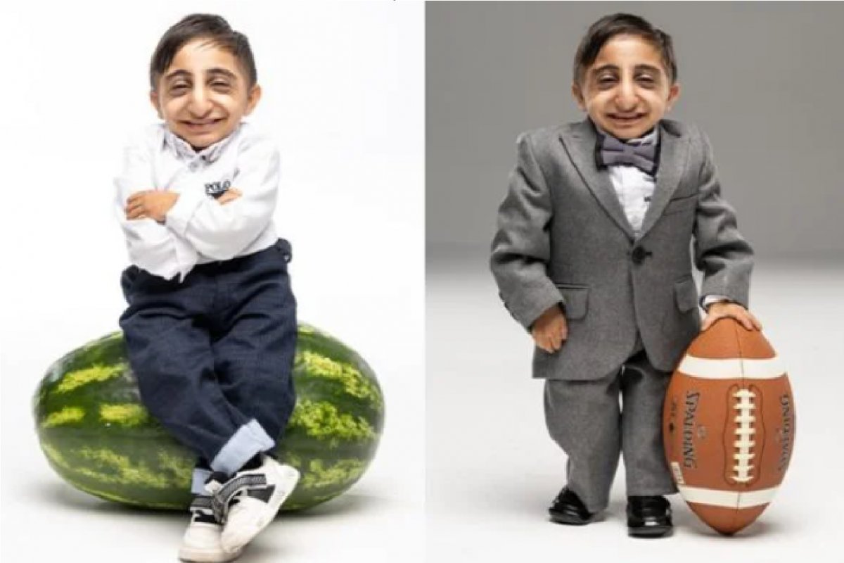 Novo recorde: homem mais baixo do mundo é iraniano e mede 65cm