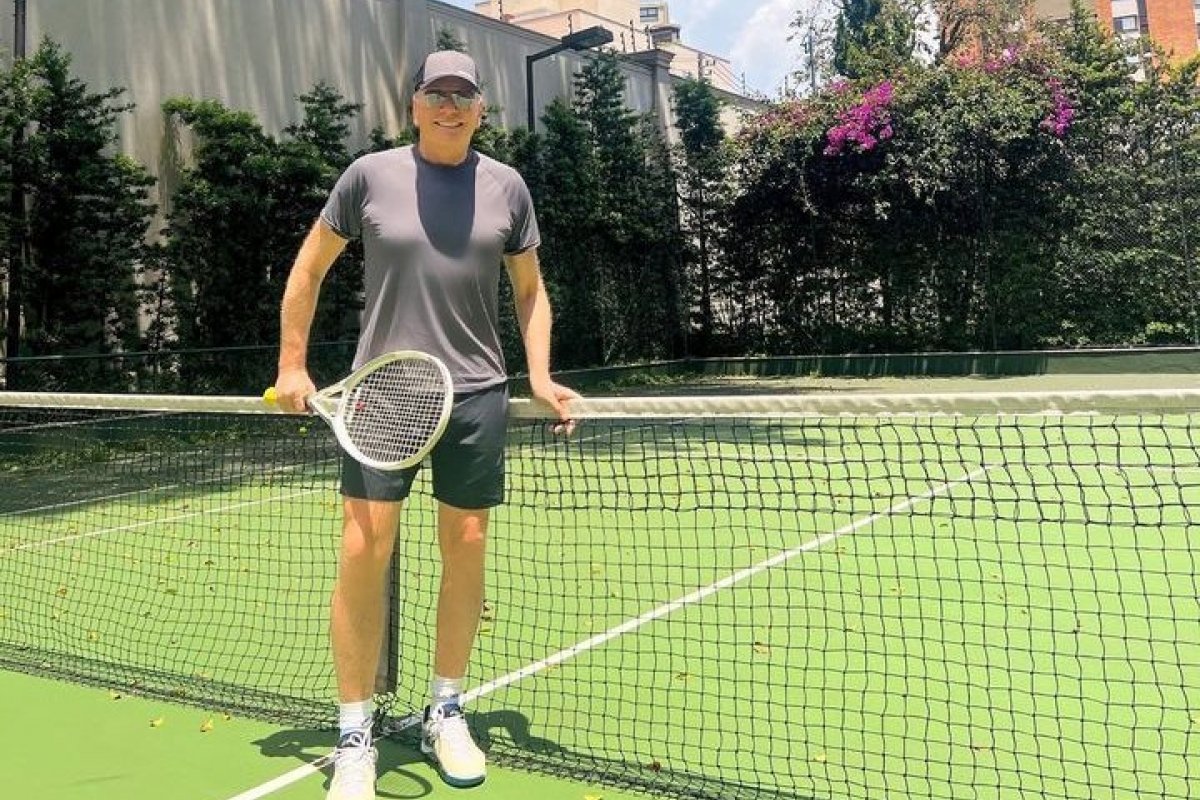 Na luta contra o câncer, Roberto Justus comemora conquista!