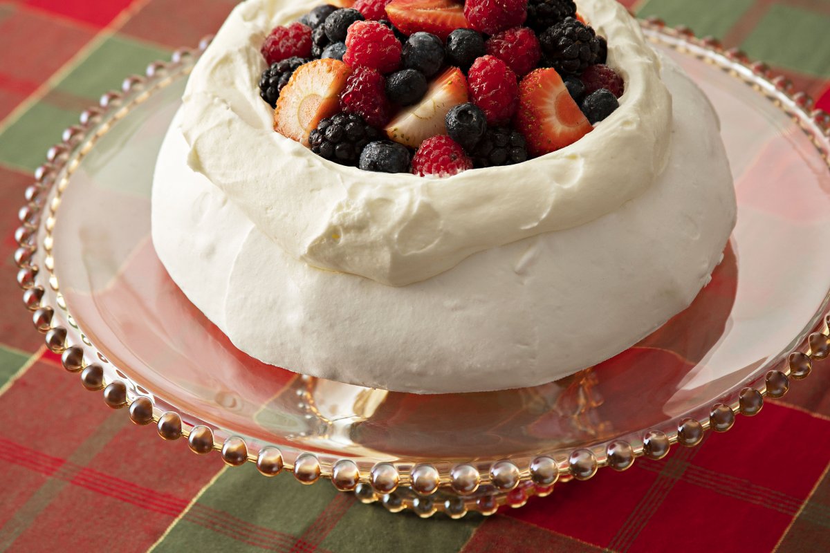 Hummm! Receita de Pavlova como sobremesa delicada para as festas de fim de ano!